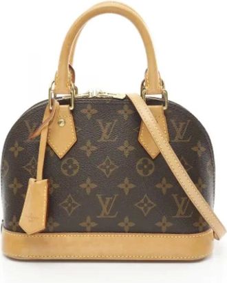 Louis Vuitton Pre-owned Handbags, female, Brown, Size: ONE SIZE Pre-owned Canvas louis-vuitton-bags