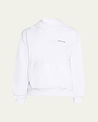 Helmut Lang Mens Plastic Hoodie
