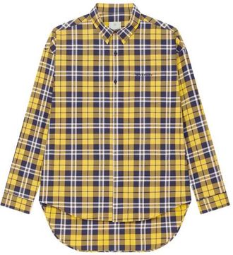 Givenchy Smock Long Sleeve Shirt_Dark Yellow, Brand Size 42 (US Size 32)