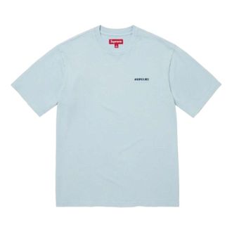 SUPREME FW26 Washed S/S T-Shirt Light Blue SUP-FW26-094-BLU