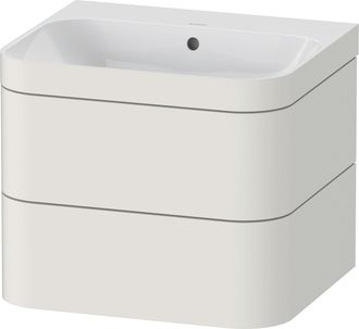 Duravit Duravit Happy D.2 Plus Set Suspendido, 575x490mm, 2 Cajones, Sin