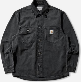 Carhartt Work in Progress Men s Mitch Shirt Jacket Black