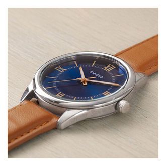 Casio DRESSSeries Menses Blue Mens Dark Blue Analog MTP-V005L-2B5