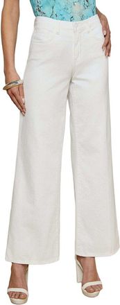 L'agence Alicent Blanc Wide Leg Jean