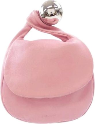 Jil Sander Pre-owned Handbags, female, Pink, Size: ONE SIZE Pre-owned Fabric Handbag