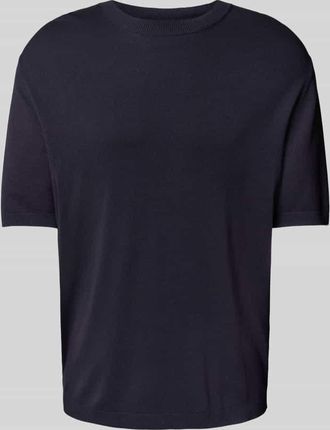 Jack & Jones Regular Fit T-Shirt mit Rundhalsausschnitt Modell WILLIAM in Dunkelblau, Gr&ouml;&szlig;e L