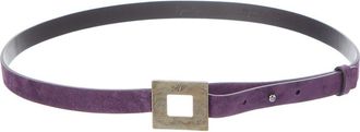 Roger Vivier Suede Belt