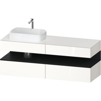Duravit Qatego Consola Mueble Bajo Lavabo, 2 Extensiones, 2 - Duravit