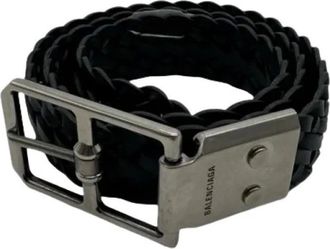 Balenciaga Pre-owned Belts, female, Black, Size: ONE SIZE Pre-owned Belt