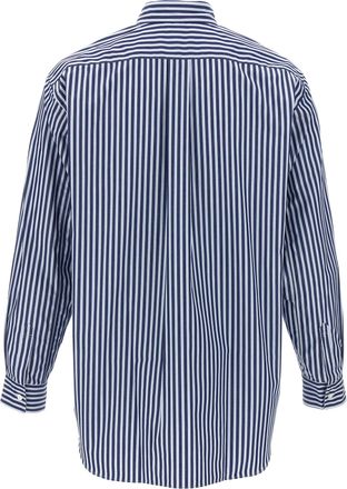 Comme Des Gar&ccedil;ons Mens Blue Cotton Blouse