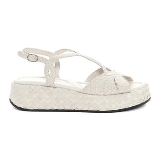 Pons Quintana Wedges, female, White, Size: 10 US Maui Platform Sandal