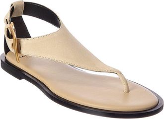 Balmain Anthem Suede Sandal