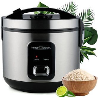 Profi Cook Profi Cook - Proficook Arrocera Para Arroz De 3 Kg Preparaci&oacute;n R&aacute;pida Sin Quemar Funci&oacute;n De Calentamiento Incluye Taza Medidora Y Cuchara De Arroz Arr