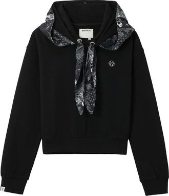 Musium Div. Top con stampa paisley - Nero