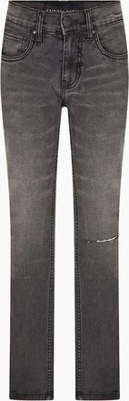 Criminal Damage Womens Essential Distressed Slim Fit Jeans - Grey - Size: 30 l32