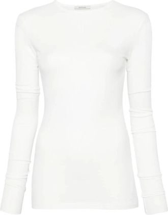 Entire studios T-shirt met lange mouwen - Dames - Longsleeves - Wit - S - Tops
