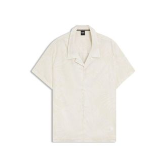 BOSS Regular-fit shirt with all-over print