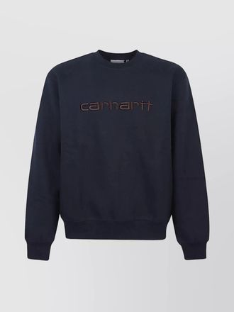 Carhartt Work in Progress logo loose-fit sweatshirt