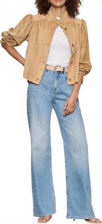 Sanctuary Charlotte Suede Jacket In Cartouche