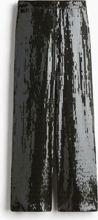 H&M Paillettenhose - Green