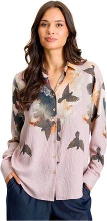 In Front IN Front, Dames, Blouses & Shirts, Roze, Maat: XL