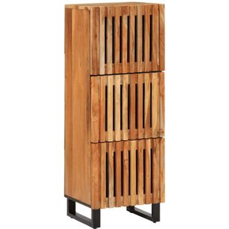 vidaXL Highboard 40x34x110 cm Solid Wood Acacia vidaXL