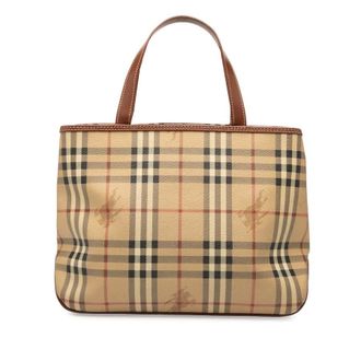 Burberry Pre-owned Burberry Haymarket Check Coated Canvas Tote 491BRYOB4GA5QRWH