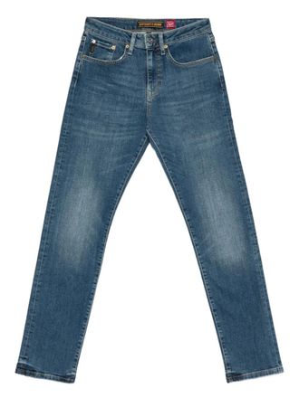 Superdry logo-patch jeans - Blue