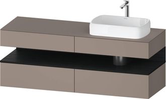 Duravit Duravit Qatego Consola Mueble Bajo Lavabo, 2 Extensiones, 2