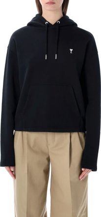 Ami Ami De Coeur Cropped Hoodie
