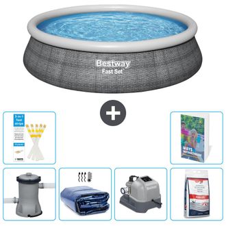 Bestway Piscina Bestway Fast Set Redonda - 457x84 Cm - 7-piezas S329