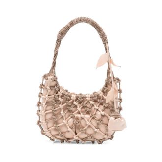 Rosantica Dames, Tassen, Roze, Maat: ONE Size Satijn