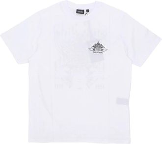 Dolly Noire Mooneer Tee - Heren - T-shirts - Wit - XL - Katoen - Tops