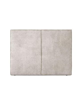 Hannun Cabecero tapizado color beige 195 cm con tejidos naturales