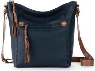 The Sak Ashland Leather Crossbody in Indigo at Nordstrom