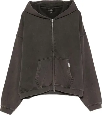Represent Initial Zip-up Cotton Hoodie