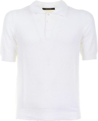 Tagliatore Heren, Tops, Wit, Maat: 2XL