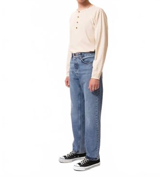 Nudie Jeans Rad Rufus Straight Leg Jeans In Indigo Blues