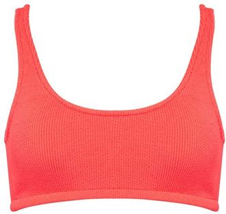 Banana Moon Justin Scrunchy Bikini-Top f&uuml;r Damen | rot