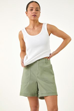 Roman Cotton Chino Shorts