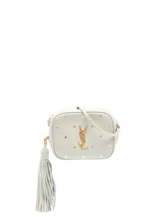Saint Laurent 2019 Nappa Monogram Star Print Blogger Bag crossbody bag - women - Nappa Leather - One Size - White