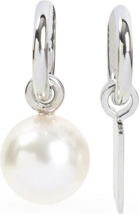 Balenciaga Earrings, female, Gray, Size: ONE SIZE Malibu Pearl Earrings