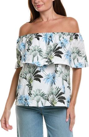 Tommy Bahama Palisade Palms Off-The-Shoulder Top