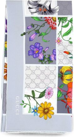 Gucci Printed Silk Foulard