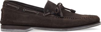 Tom Ford BROWN TIE FRONT LOAFERS