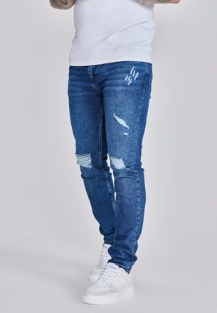 Siksilk Slim Fit Jeans Blue 32