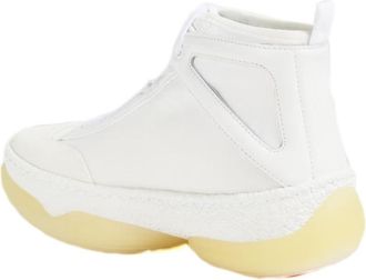 Alexander Wang Womens A1 Sneaker White Mesh Leather