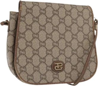 Gucci Pre-owned Cross Body Bag - Dames - Vintage Schoudertas - Beige - ONE Size - Vintage