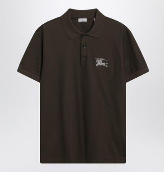 Burberry Dark Polo Shirt With Ekd