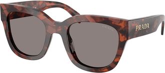Prada PR C04S 23F80Q Womens Sunglasses Tortoiseshell Size 52